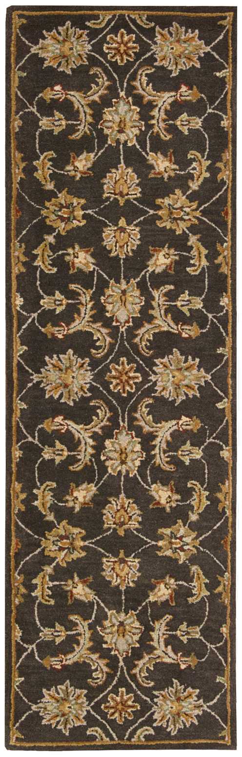 Nourison Home India House IH83 Charcoal Traditional Tufted Rug