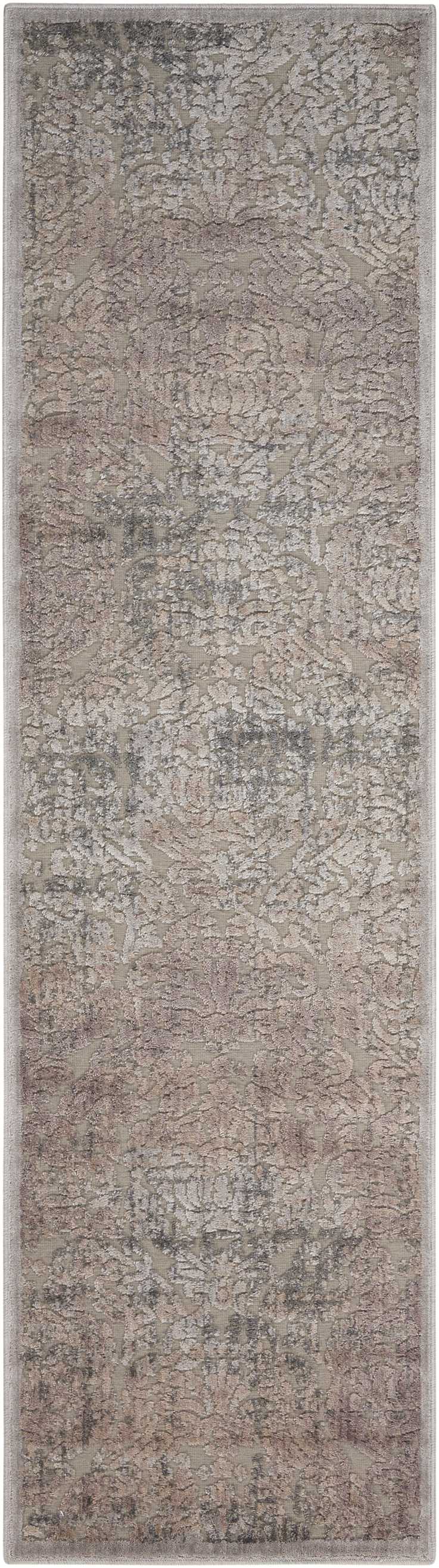 Nourison Home Graphic Illusions GIL09 Grey  Transitional Machinemade Rug