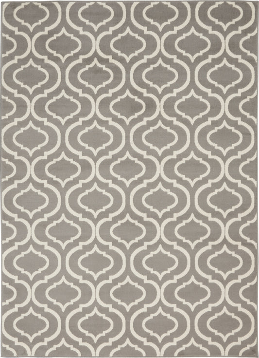 Nourison Home Jubilant JUB19 Grey  Transitional Machinemade Rug