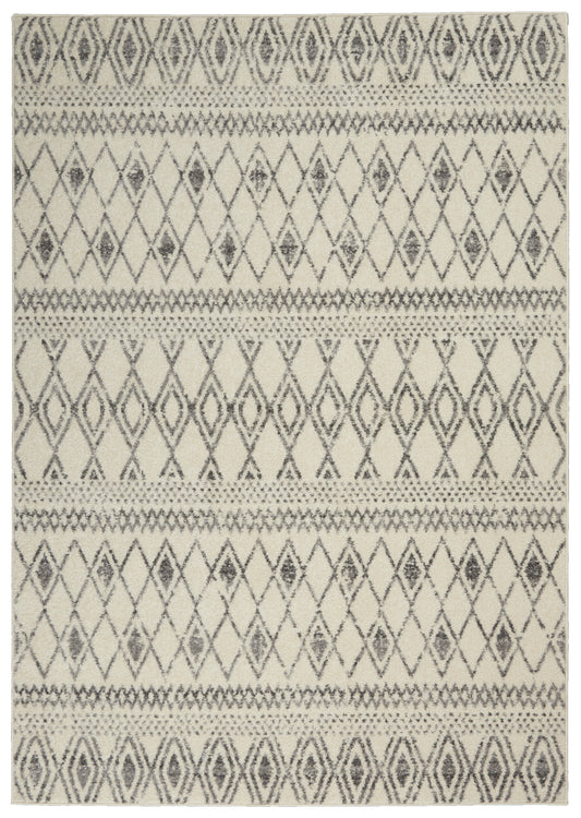 Nourison Home Passion PSN41 Ivory Grey Transitional Machinemade Rug