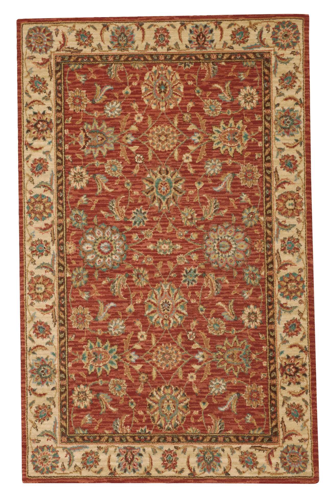 Nourison Home Living Treasures LI05 Rust  Traditional Loom Rug