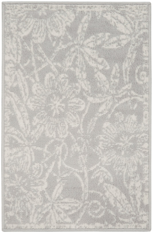 Nourison Home Whimsicle WHS05 Grey Contemporary Machinemade Rug