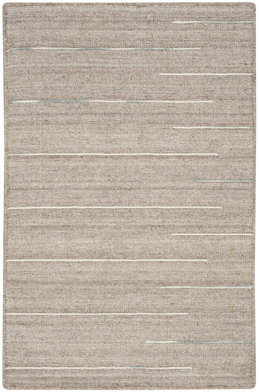 Nourison Home Interweave IWV01 Grey Contemporary Woven Rug