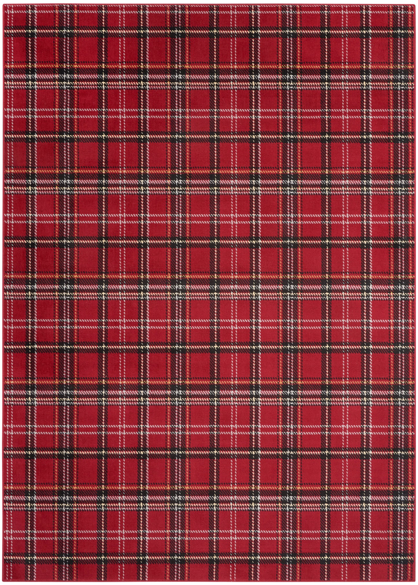 Nourison Home Grafix GRF03 Red  Contemporary Machinemade Rug