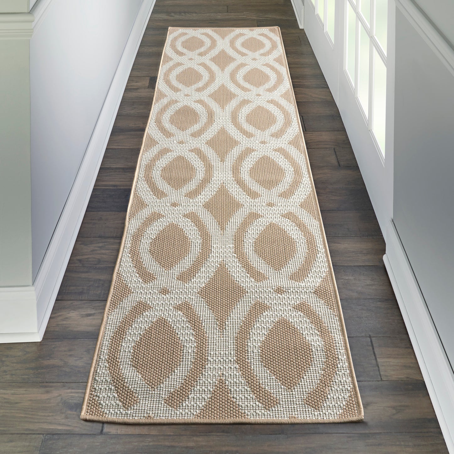 Nourison Home Aruba ARB05 Beige Cream  Contemporary Machinemade Rug