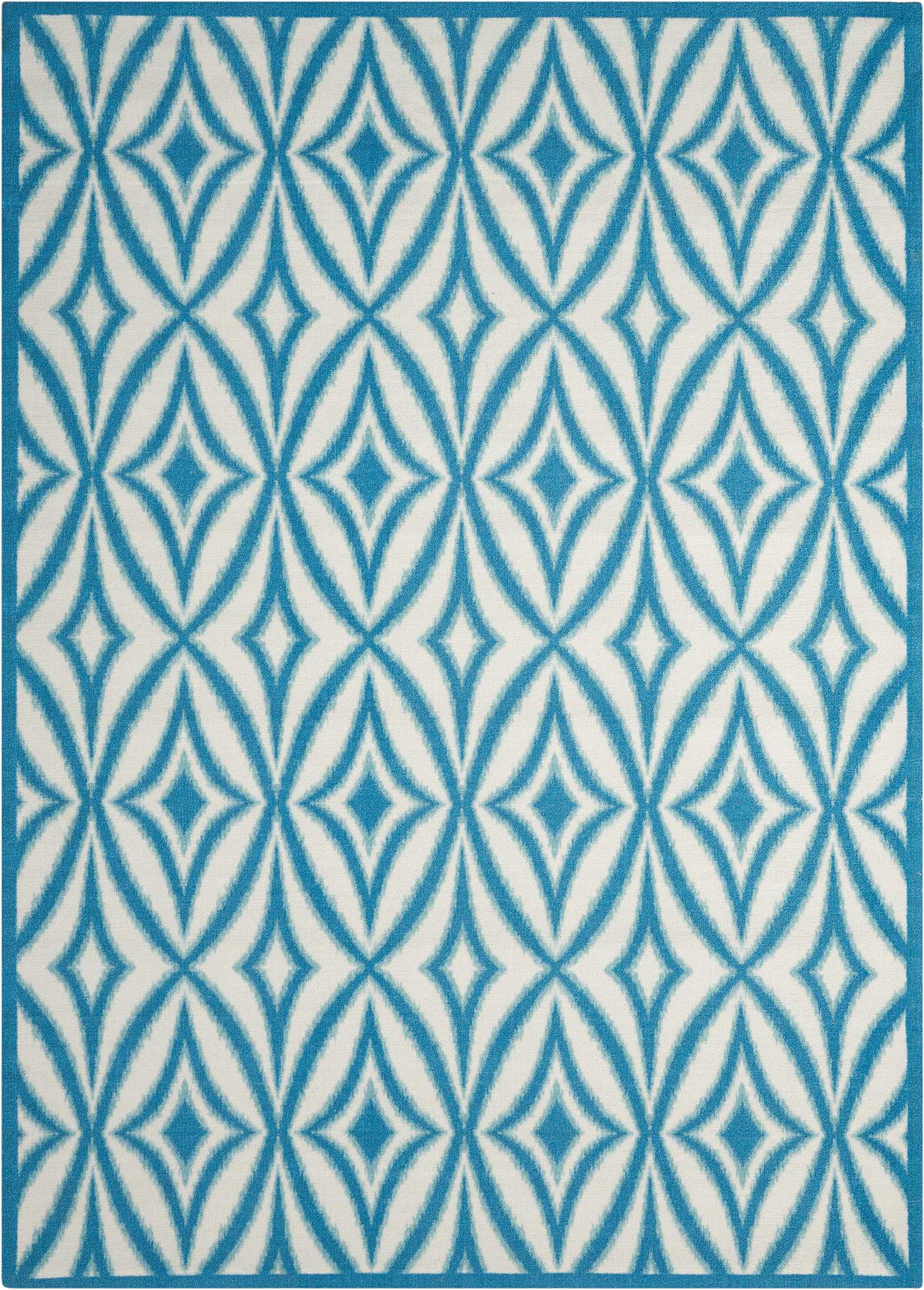 Waverly Sun N Shade SND19 Azure Contemporary Machinemade Rug - Rugs - Waverly - Atlanta Designer Rugs