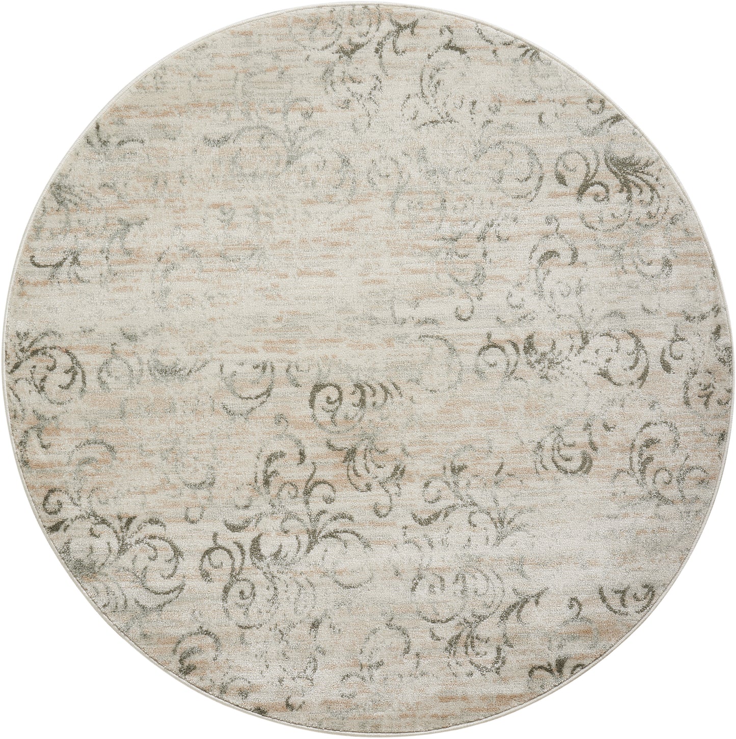 Nourison Home Euphoria EUP01 Bone  Transitional Machinemade Rug