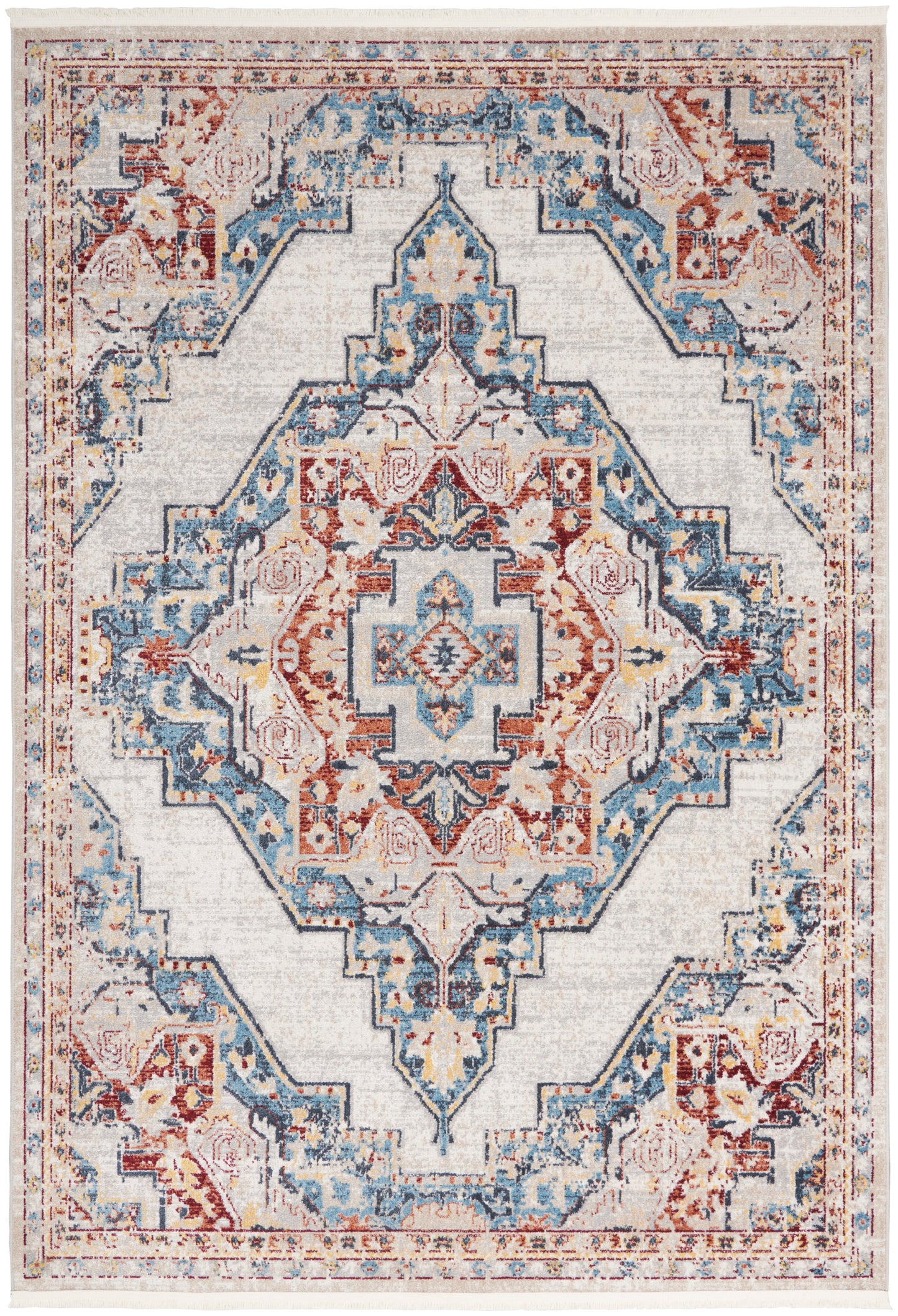 Nourison Home Carina CNA01 Multicolor  Transitional Machinemade Rug