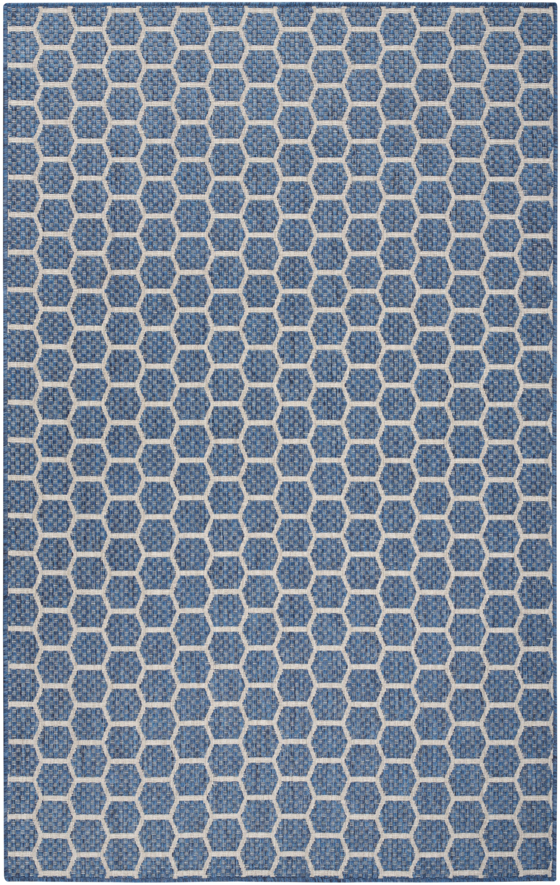 Nourison Home Twist Reversible TWS01 Blue Contemporary  Rug