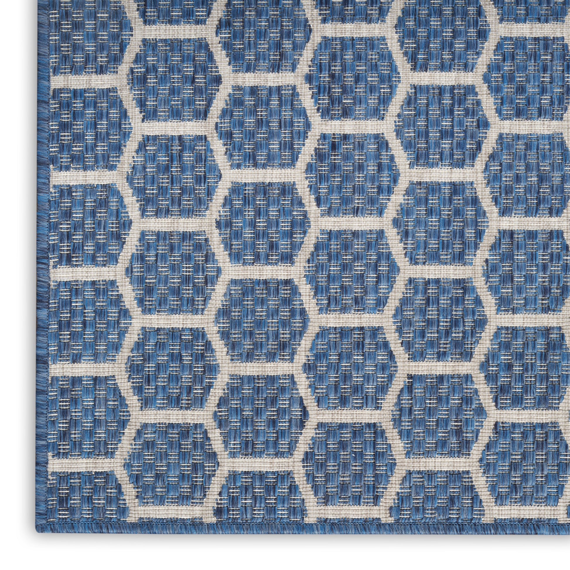 Nourison Home Twist Reversible TWS01 Blue Contemporary  Rug