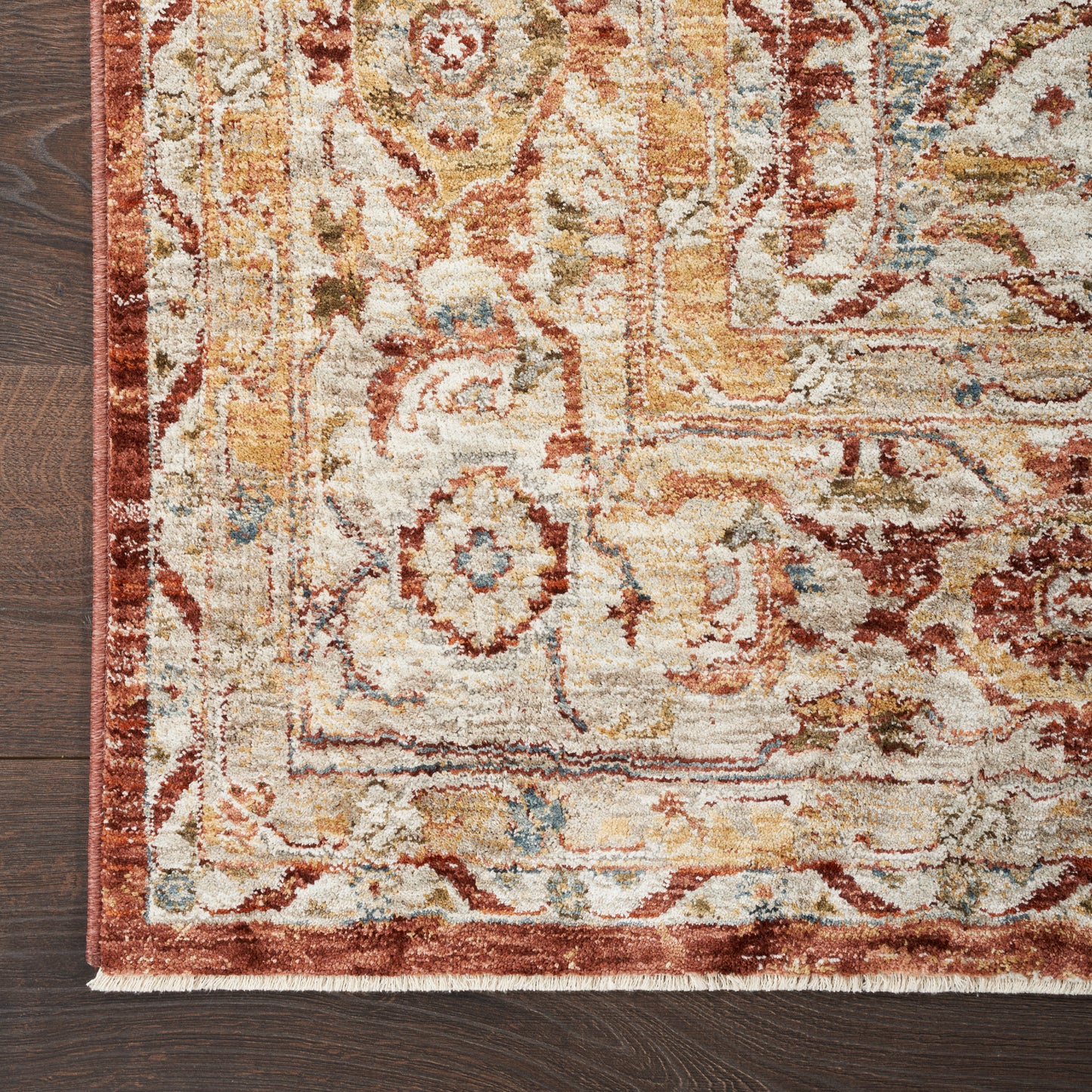 Nourison Home Sahar SHR02 Rust  Traditional Machinemade Rug