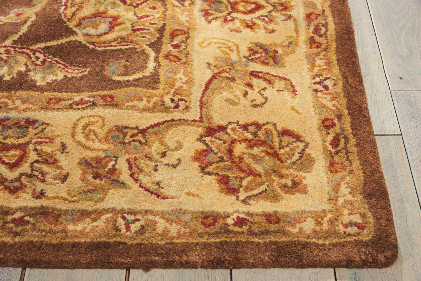 Nourison Home Jaipur JA23 Brown  Traditional Tufted Rug