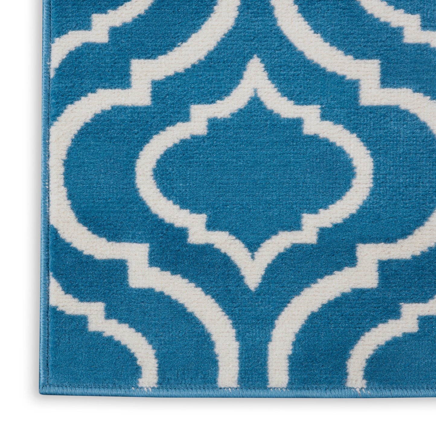 Nourison Home Jubilant JUB19 Blue  Transitional Machinemade Rug