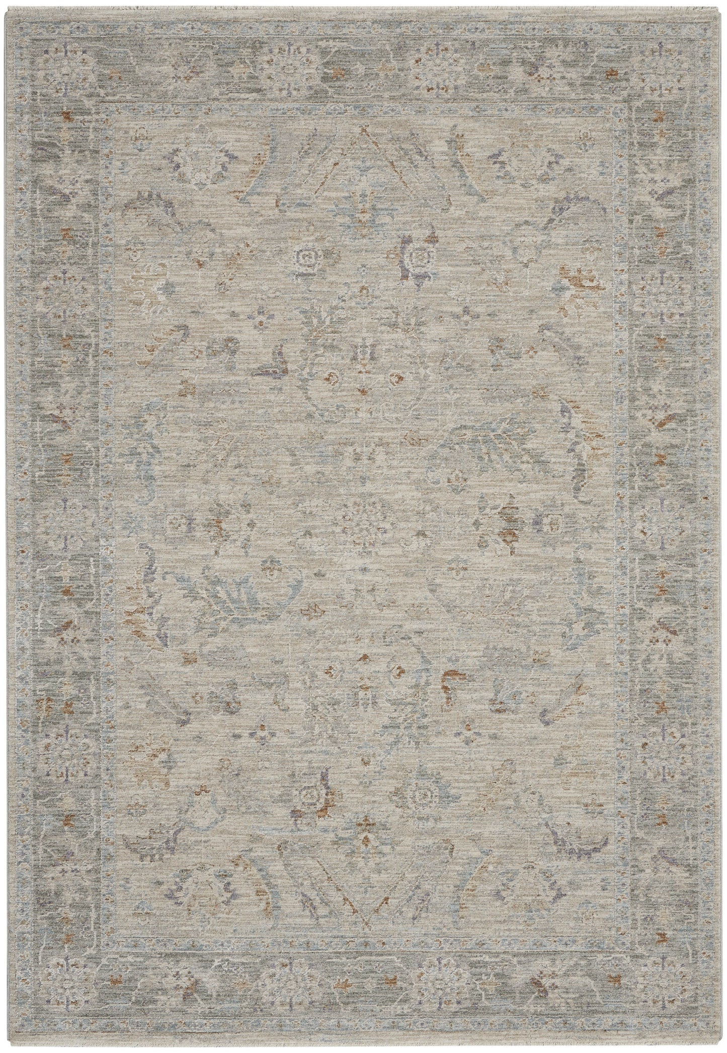 Nourison Home Infinite IFT01 Lt Grey  Traditional Machinemade Rug