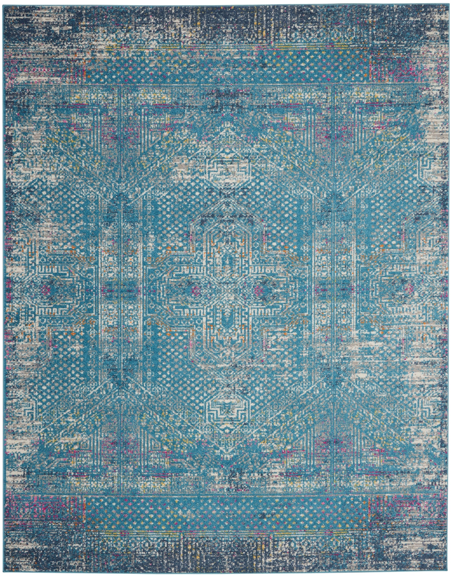 Nourison Home Passion PSN38 Blue  Transitional Machinemade Rug