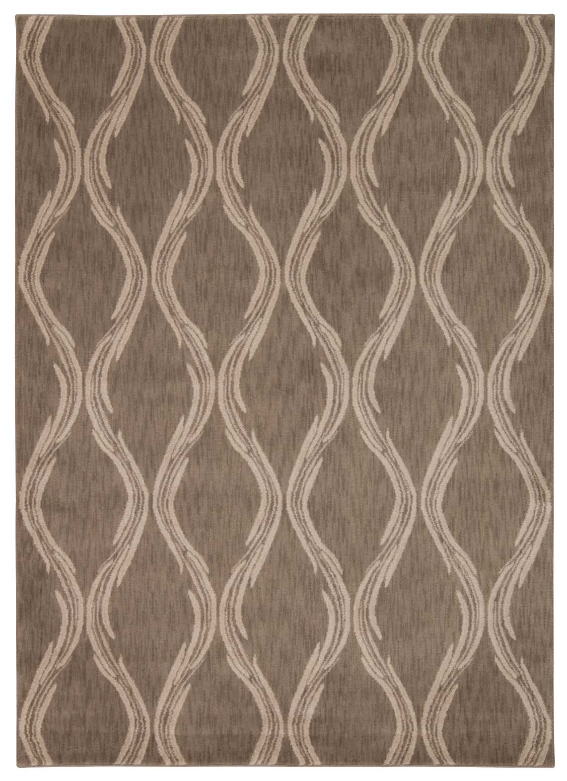 Nourison Home Tranquility TNQ02 Taupe Transitional Machinemade Rug