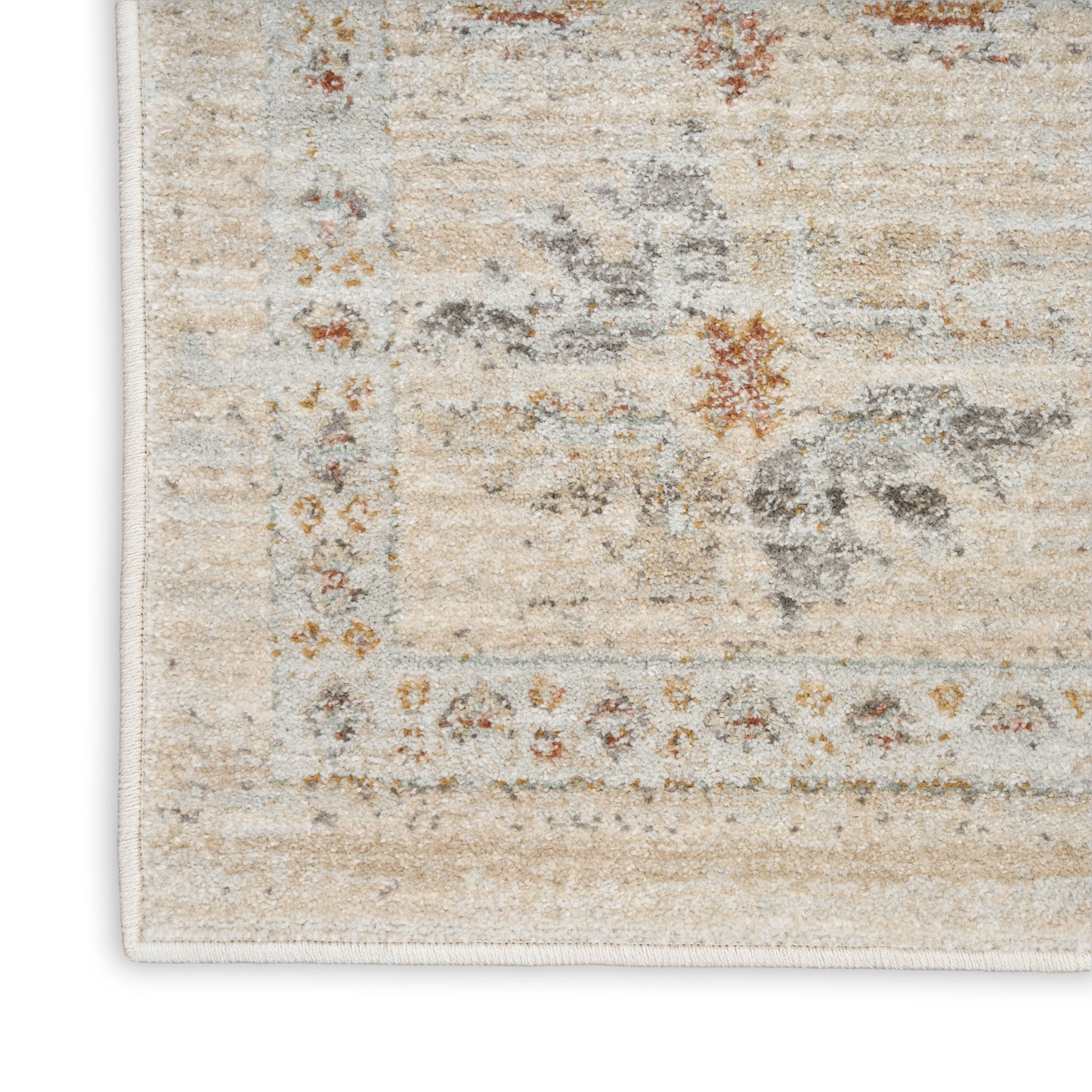 Nourison Home Oases OAE01 Ivory Beige  Traditional Machinemade Rug