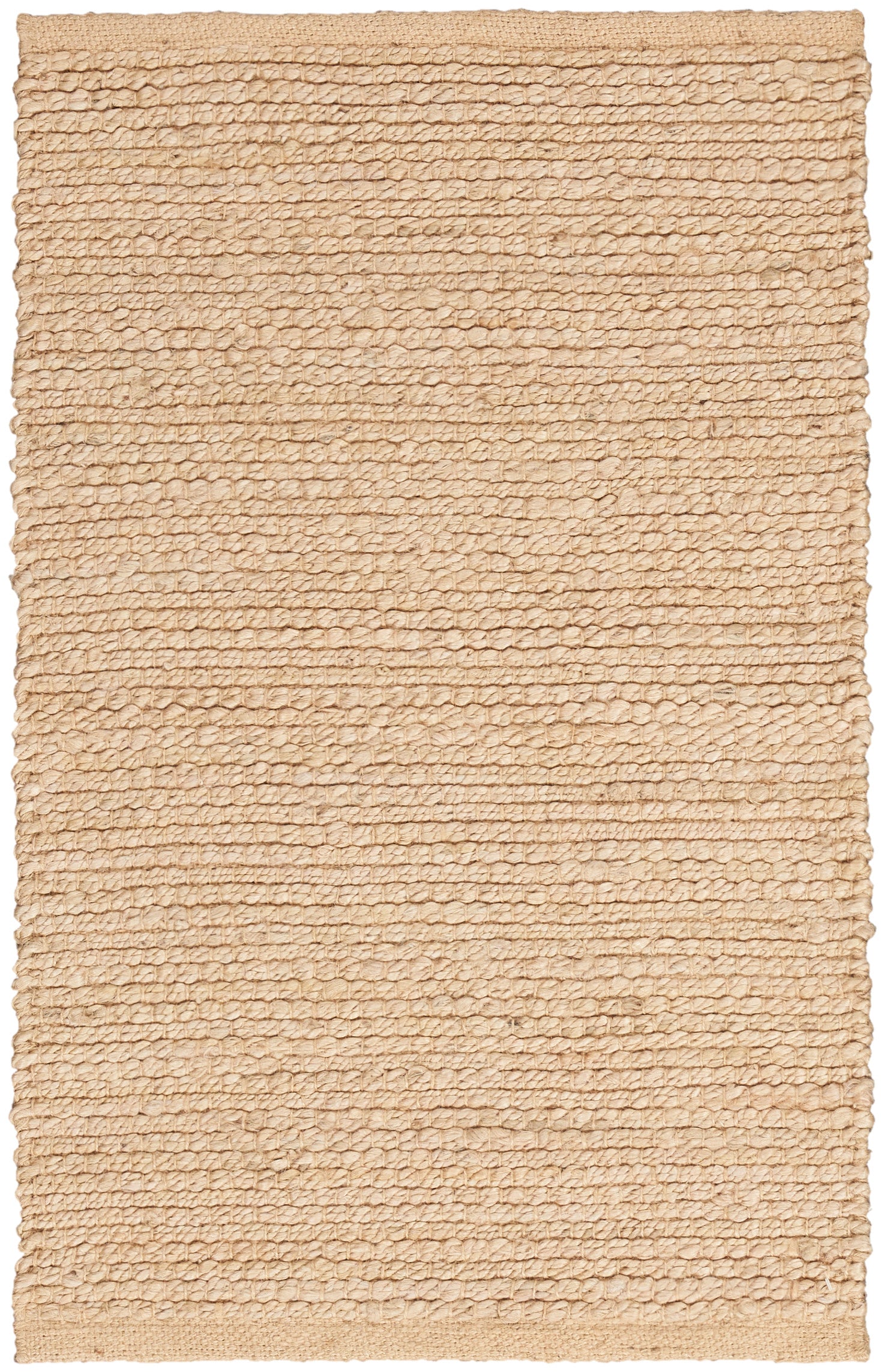 Nourison Home Natural Jute NJT01 Bleached Contemporary Woven Rug