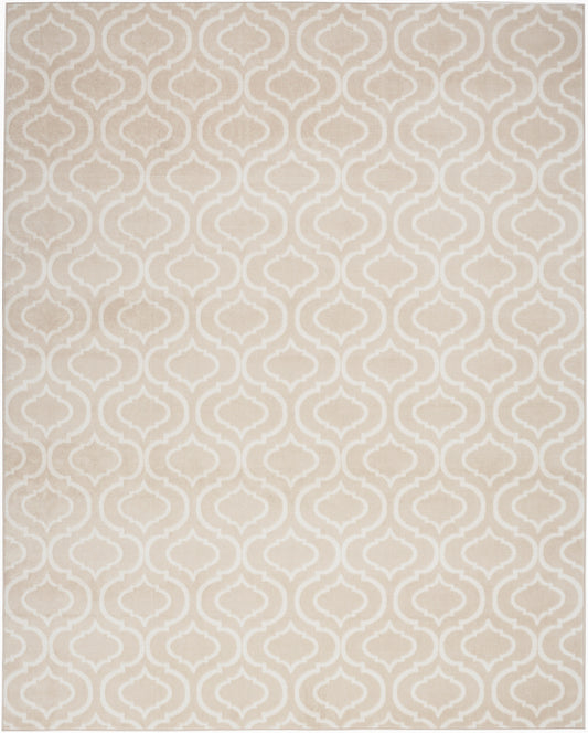 Nourison Home Jubilant JUB19 Beige  Transitional Machinemade Rug