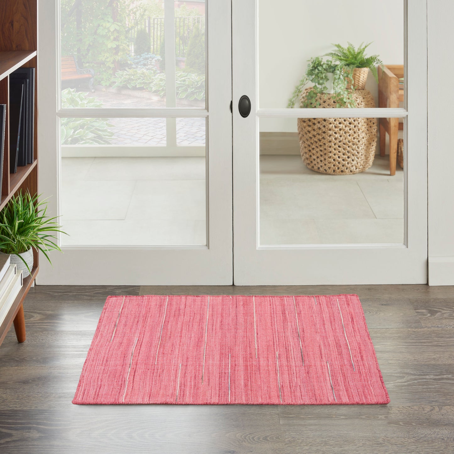 Nourison Home Interweave IWV01 Rose  Contemporary Woven Rug