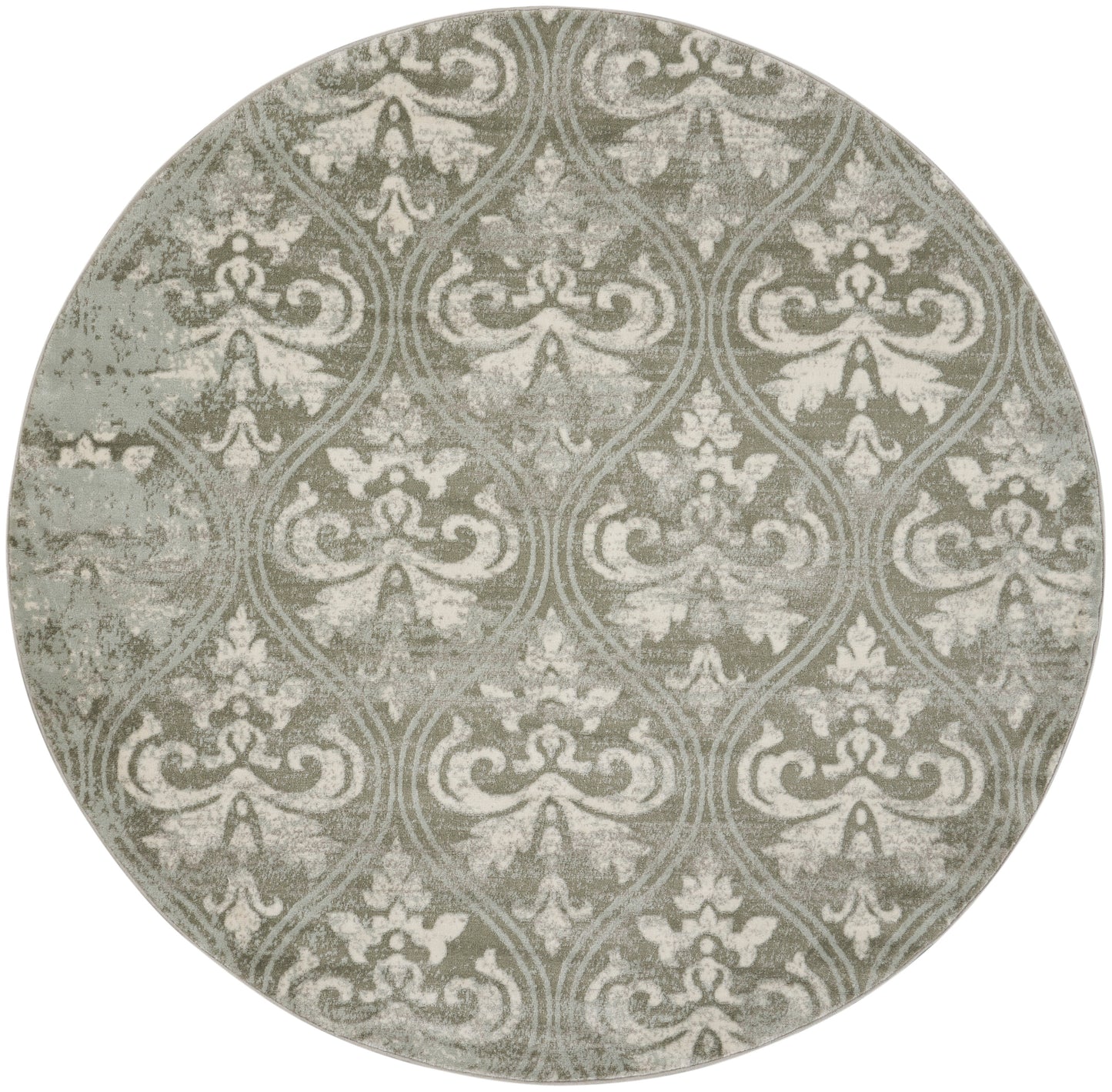 Nourison Home Euphoria EUP06 Grey  Transitional Machinemade Rug