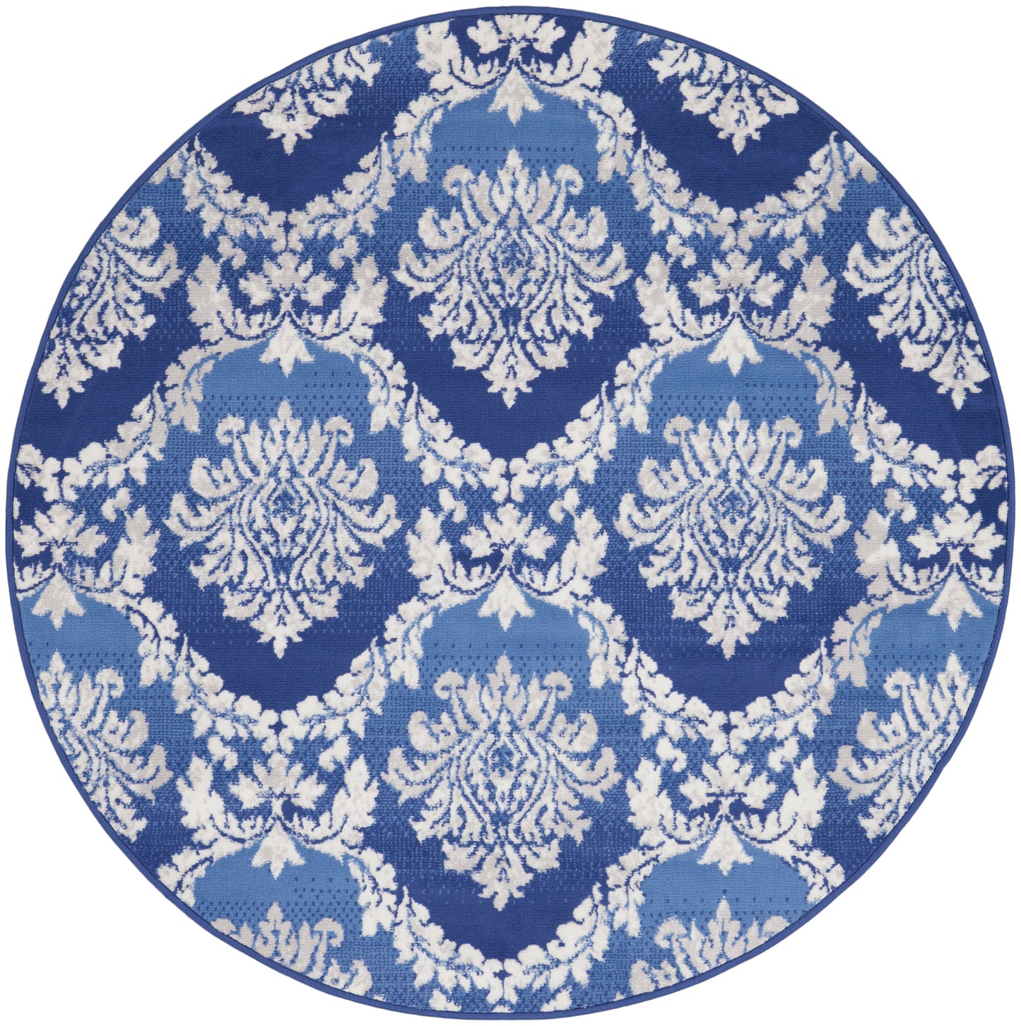 Nourison Home Whimsicle WHS01 Blue  Contemporary Machinemade Rug