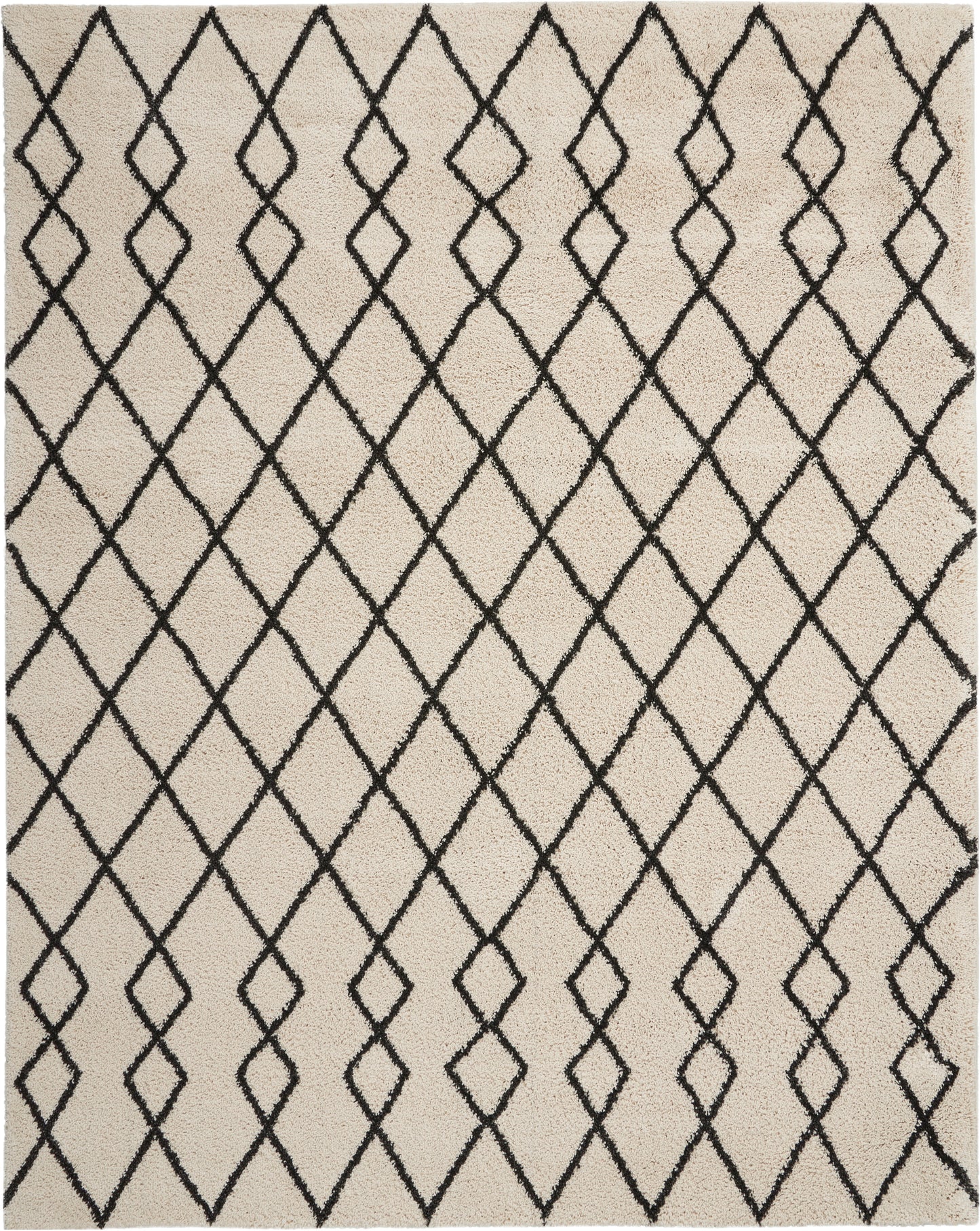 Nourison Home Martil MAT01 Ivory Charcoal  Contemporary Machinemade Rug